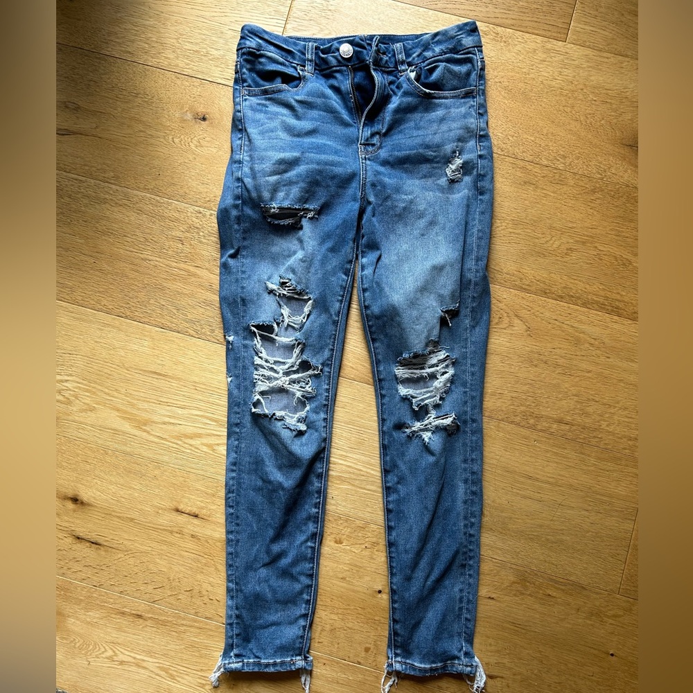 American Eagle Size 6 Curvy Hi-Rise Jegging